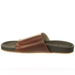 Luxury M by Bruno Magli european leather slides.